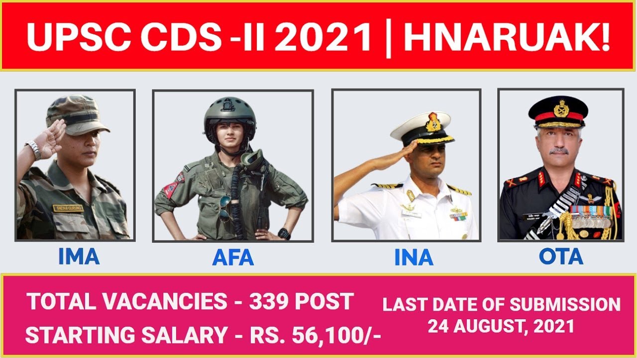 Hnaruak UPSC CDS II Exam 2021 Join Army Navy Air Force OTA hnaruak-upsc-cds-ii-exam-2021-join-army-navy-air-force-ota
