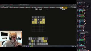xQc plays wordle on stream | Twitch Wealth