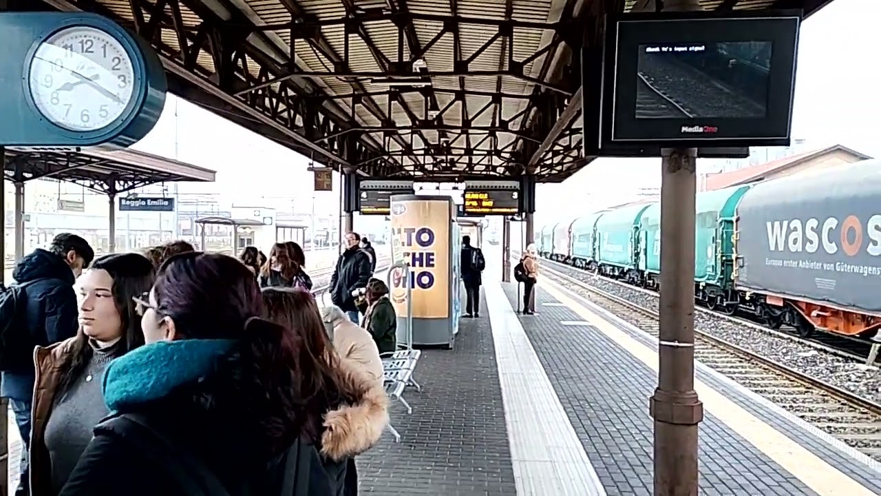 intercity notte stazione Reggio Emilia Fs