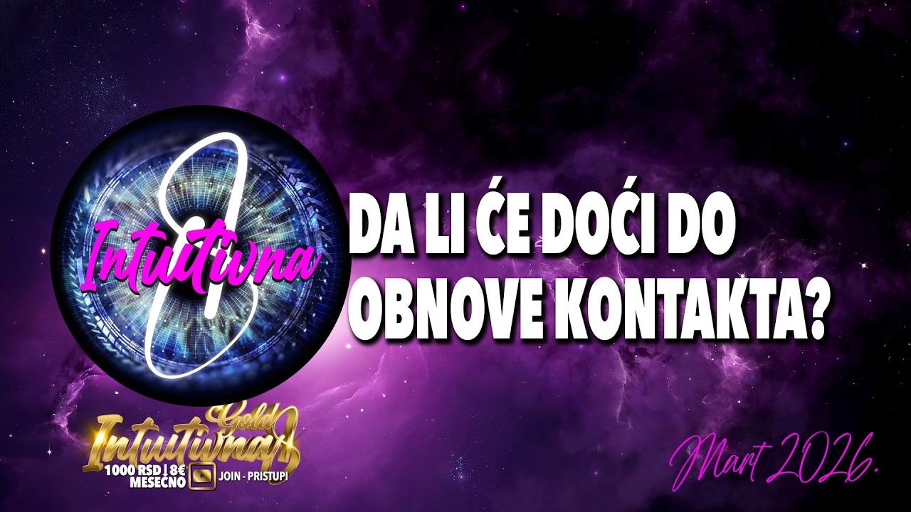 🌟DA LI ĆE DOĆI DO OBNOVE KONTAKTA?🌟 Tarot citanje 🔮 Grupno otvaranje @Intuitivna8 ​