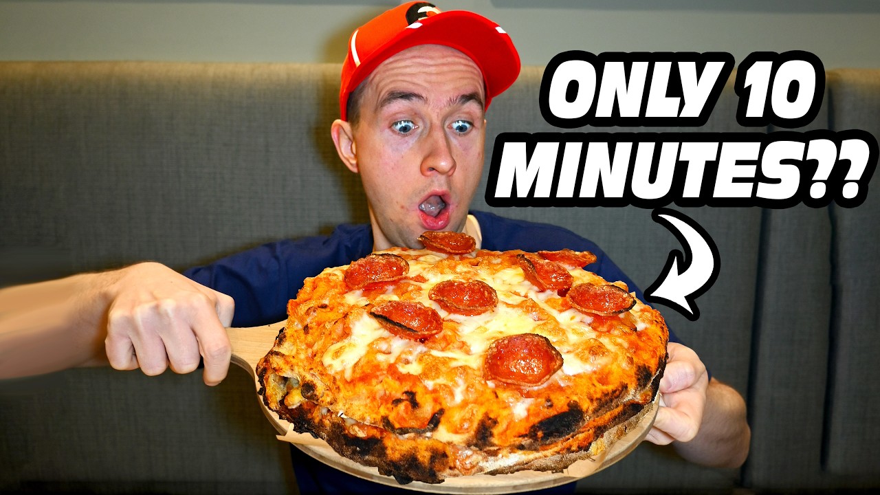 Only 10 Minutes To Eat A STACK OF THREE PINSAS CHALLENGE That 99% Of People Fail!!