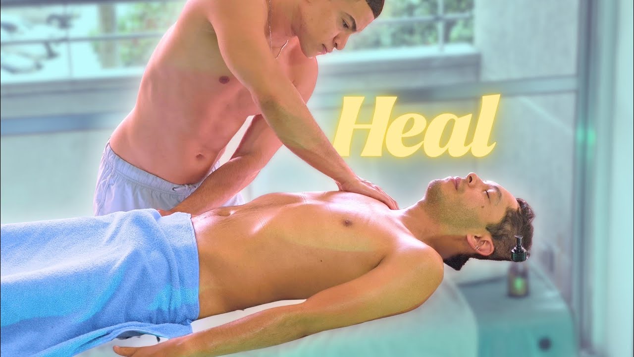 The Most Relaxing Massage I Have Ever Done | Beautiful Whole Body Massage | Part 3: Front Torso