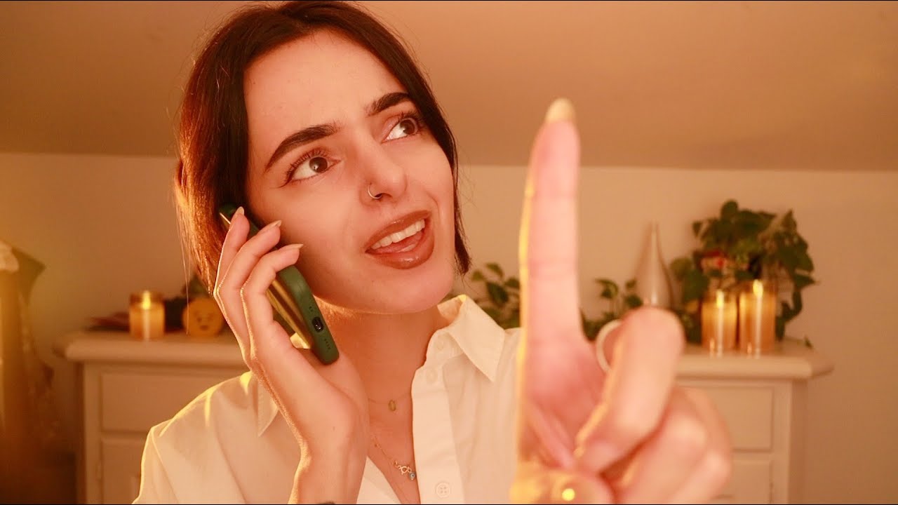 ASMR Close Your Eyes ✨ Broken Telephone, Ear-to-Ear Tests, Word Games ✨ Follow My Instructions