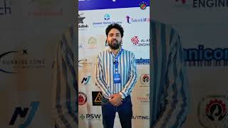 Salman Awan (Chairman TIS) thanks the participants &amp; stakeholders in TIS 4th Edition by SIMAP 2026