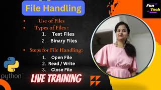 File Handling Basics in Python | Python File Handling | Class 12 | class 11 | Text & Binary Files
