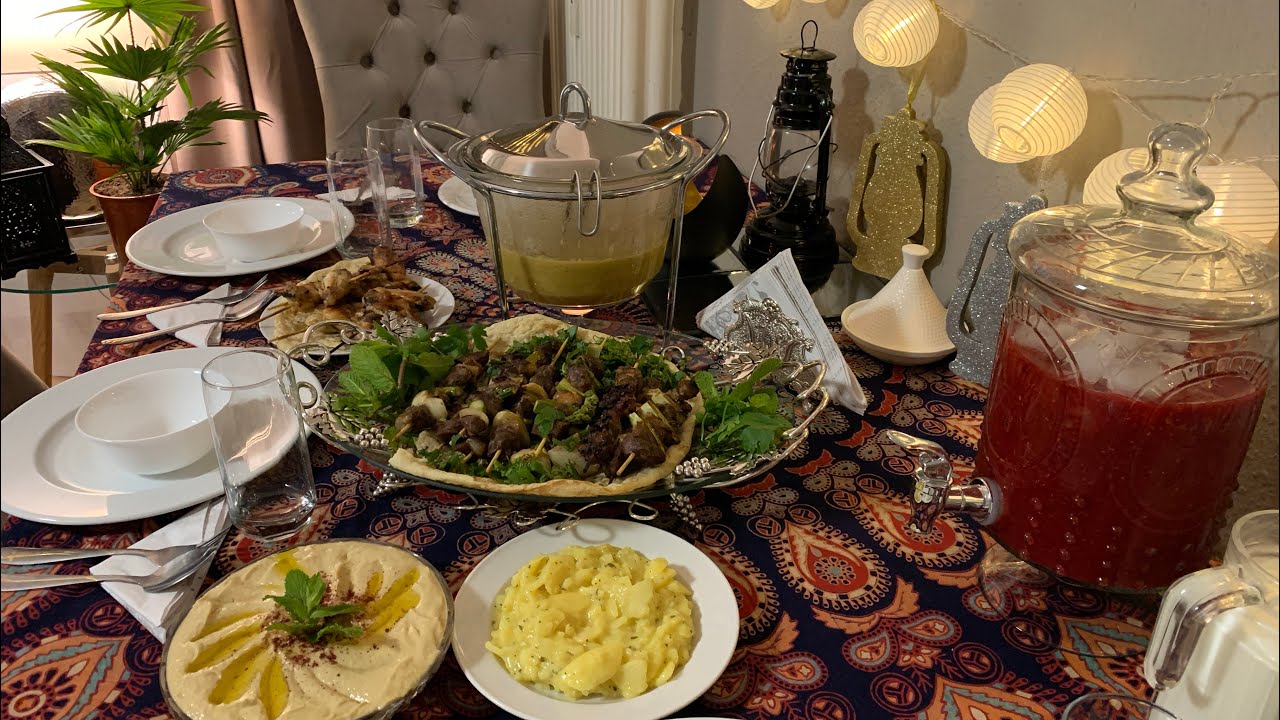 اول مائده رمضانية 🌙💫 تكة لحم بالشباركل😋بخطوات سهله جدا