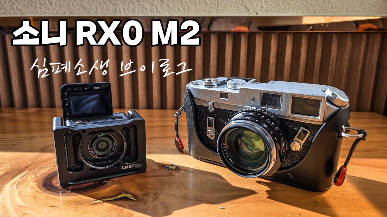 짱박혀있는 소니 RX0M2 심폐소생 브이로그 (feat.라이카M4, 펜탁스LX)