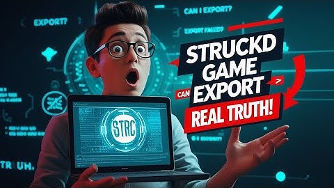 I Tried to Export My Game from Struckd 3D Game Creator (Full Experience)
