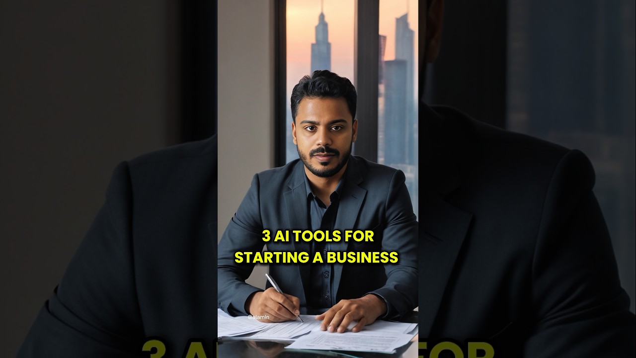 3 AI Tools for Starting a Business | Best Free AI Tools for Entrepreneurs #ai #aitools #aibusiness