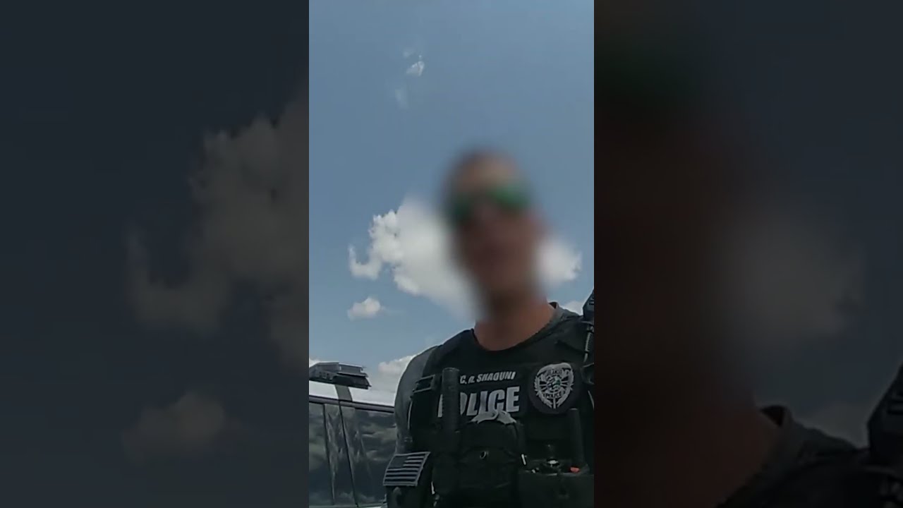 Cop Tries To Pull Over Another For Speeding
