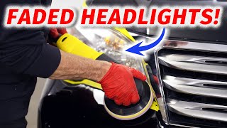 How to restore headlights WITHOUT using sandpaper! DIY friendly tutorial