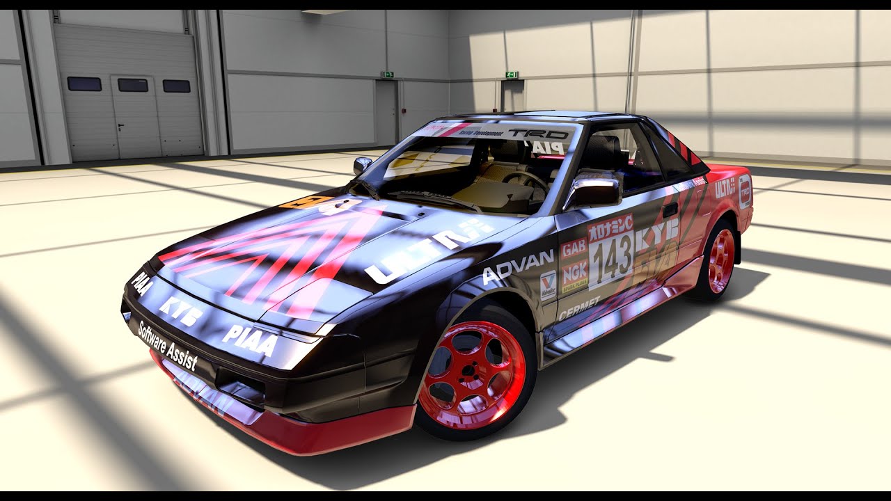 1988 All Japan Gymkhana D Class Champion M Yamamoto S Aw11 Replica Skin