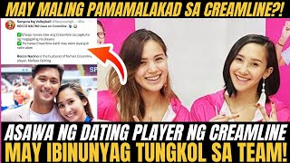 ASAWA ni MELISSA GOHING, may GALIT sa CREAMLINE?! ROCCO NACINO, may ISINIWALAT tungkol sa TEAM!