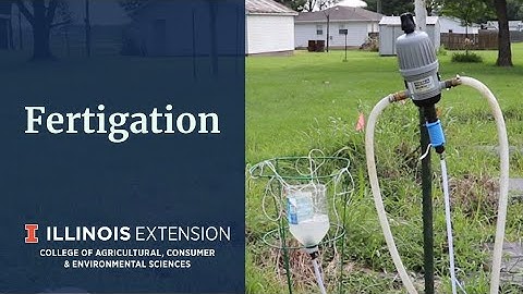 What is Fertigation?