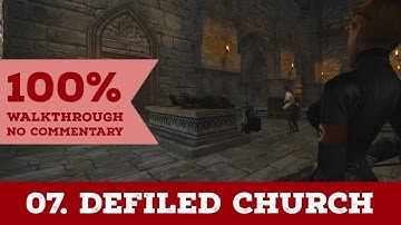 Return to Castle Wolfenstein Walkthrough (All Secrets,I am Death Incarnate) part 7 DEFILED CHURCH
