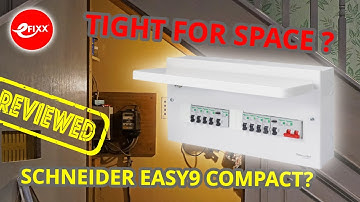 📐TIGHT FIT? - NEW SCHNEIDER EASY 9 COMPACT CONSUMER UNIT (EASY9)