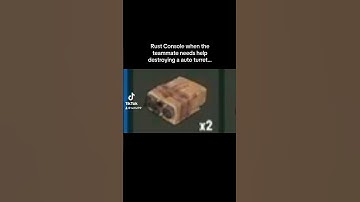 Rust Console When the teammate needs help with a auto turret…#shorts #rust #rustconsole