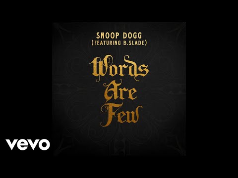 Snoop&#x20;Dogg Words&#x20;Are&#x20;Few&#x20;&#x28;Ft.&#x20;B.&#x20;Shade&#x29; Artwork