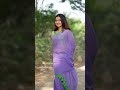 Juliet Would Love It Cotton Saree | Lavender Plain Cotton Saree - I Love Sarees #shorts