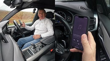 How to play music from a mobile through the bluetooth audio system in a 2018 BMW X5