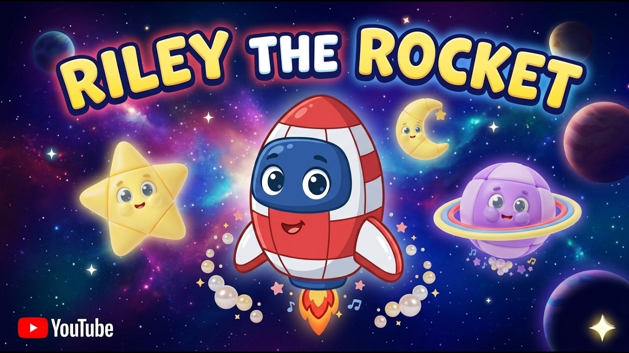 Rocket Cycle Riley Rocket Adventure Song 🚀 | Riley the Rocket | Kids Space Rhyme - YouTube