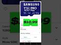 Best microSD Memory Card Deal in History- Samsung 128GB PRO Plus #microsd #samsung #bestdeals
