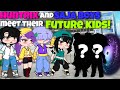 Huntrix And Saja Boys Meet Their FUTURE KIDS Kpop Demon Hunters Gacha Club