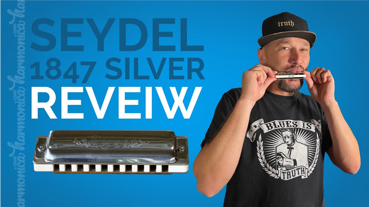 Seydel Blues 1847 Silver Harmonica in A