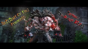 [RoD]Raid Or Die - Deimos - Challenge Mode - Chronotank PoV - GW2