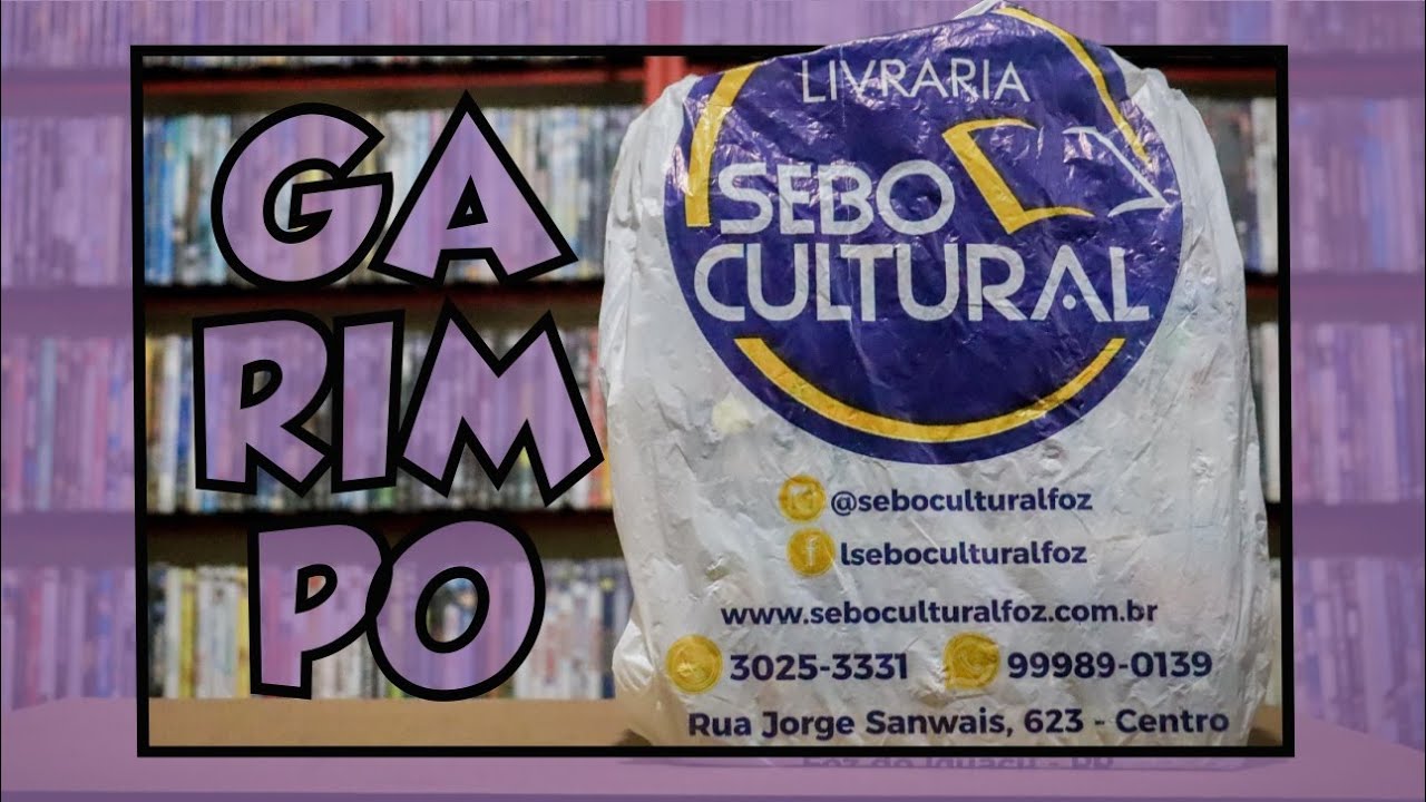 GARIMPANDO SEBO CULTURAL EM FOZ DO IGUAÇÚ-PR - YouTube