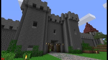 Minecraft Beta World Update - Castle Gate