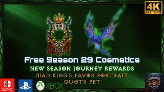 Free Season 29 End of Journey Cosmetics for All Platforms