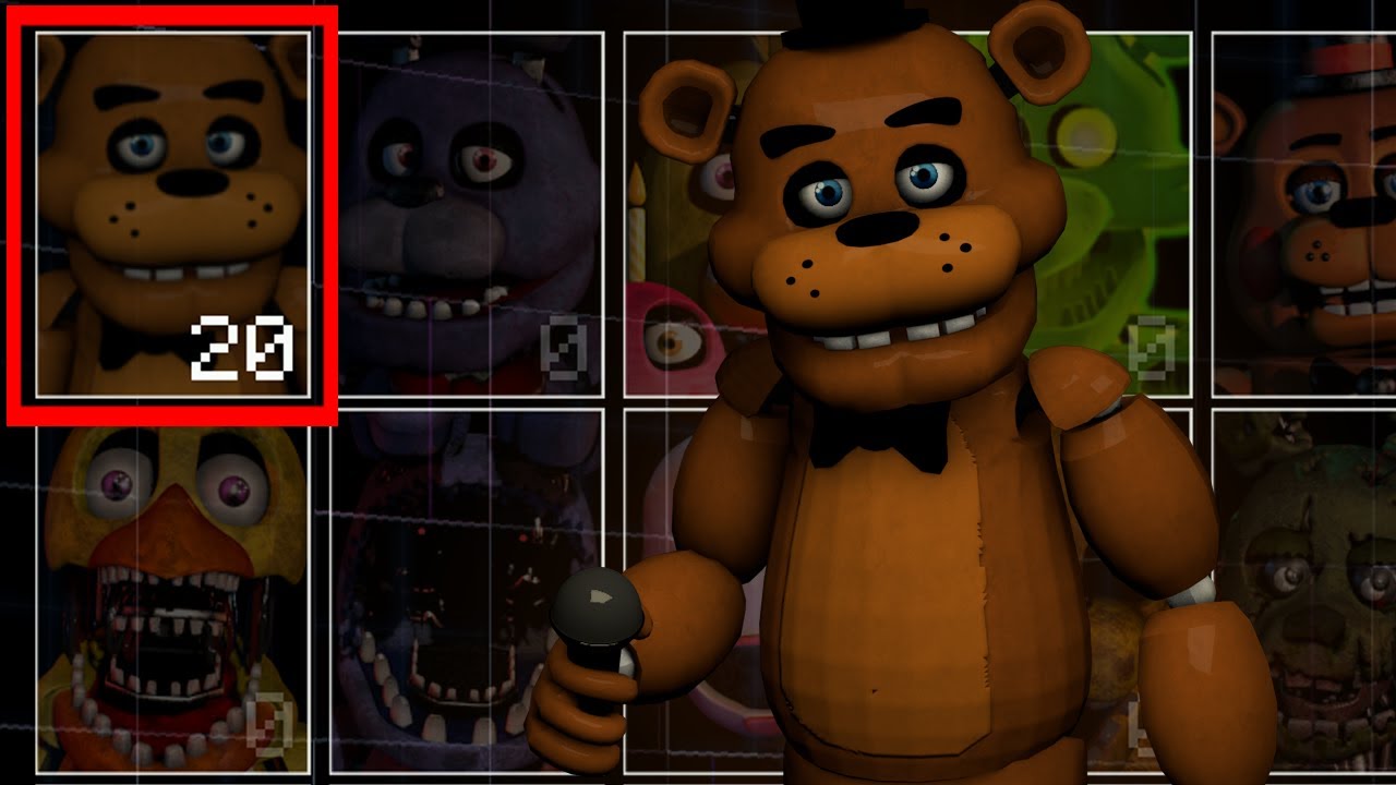 FNaF 1 Splinks Animatronics for Ultimate Custom Night (Mods) by ZBonnieXD -  Game Jolt