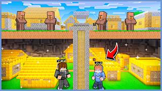 JOJO & FRANZ MENEMUKAN DESA EMAS di MINECRAFT!