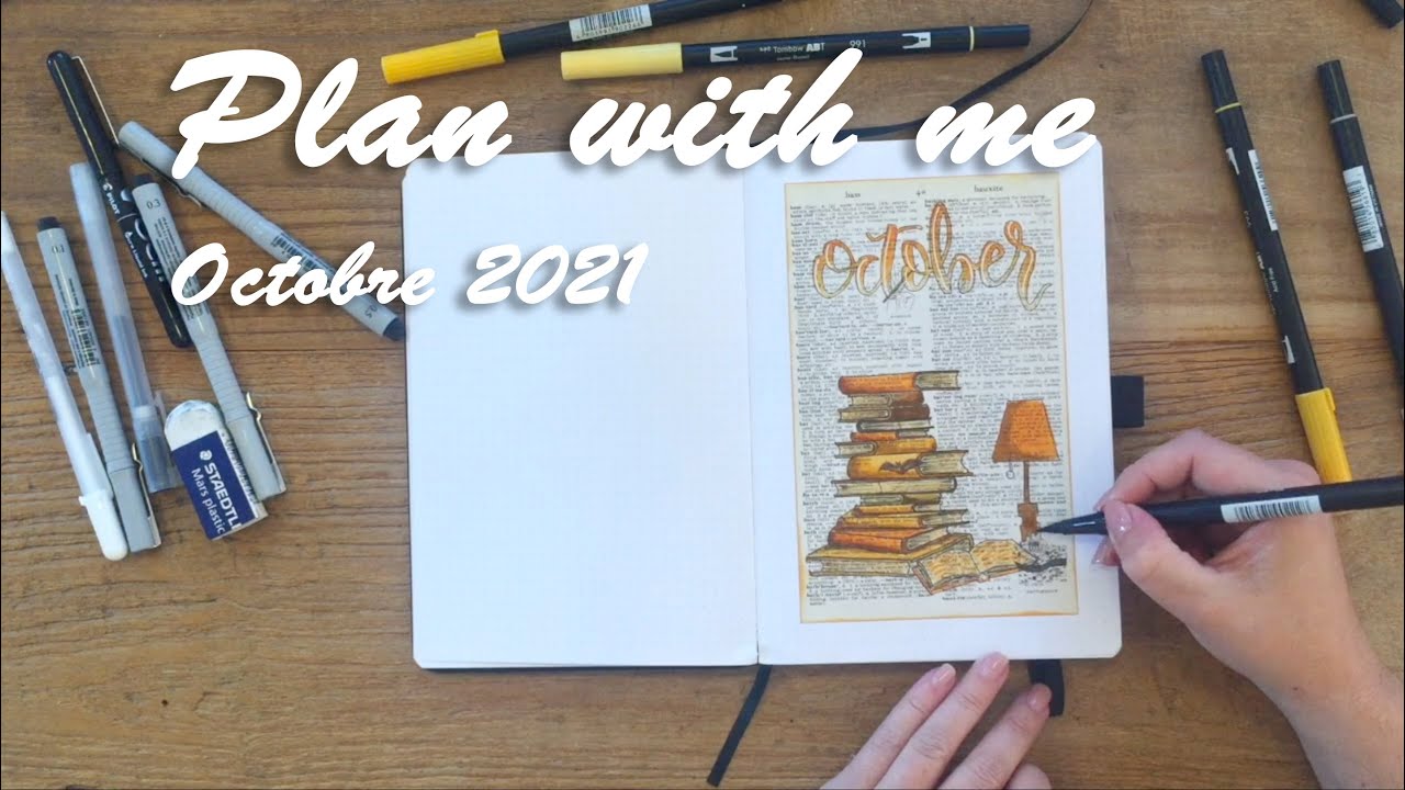 Plan With Me - Octobre 2021 - Bullet Journal