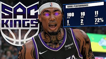 NBA 2K24 MyCAREER - 100 POINT TRIPLE DOUBLE