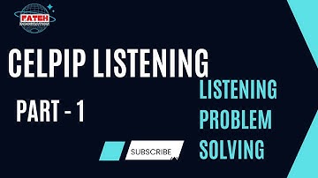 Celpip Listening Test Part - 1 | Listening to Problem Solving | Celpip Exam Listening Practice
