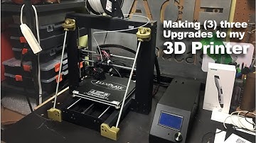 Making three upgrades to my 3D Printer (Monoprice)