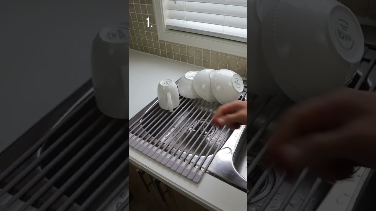 Flexible Dish Drainer 🍽️ 