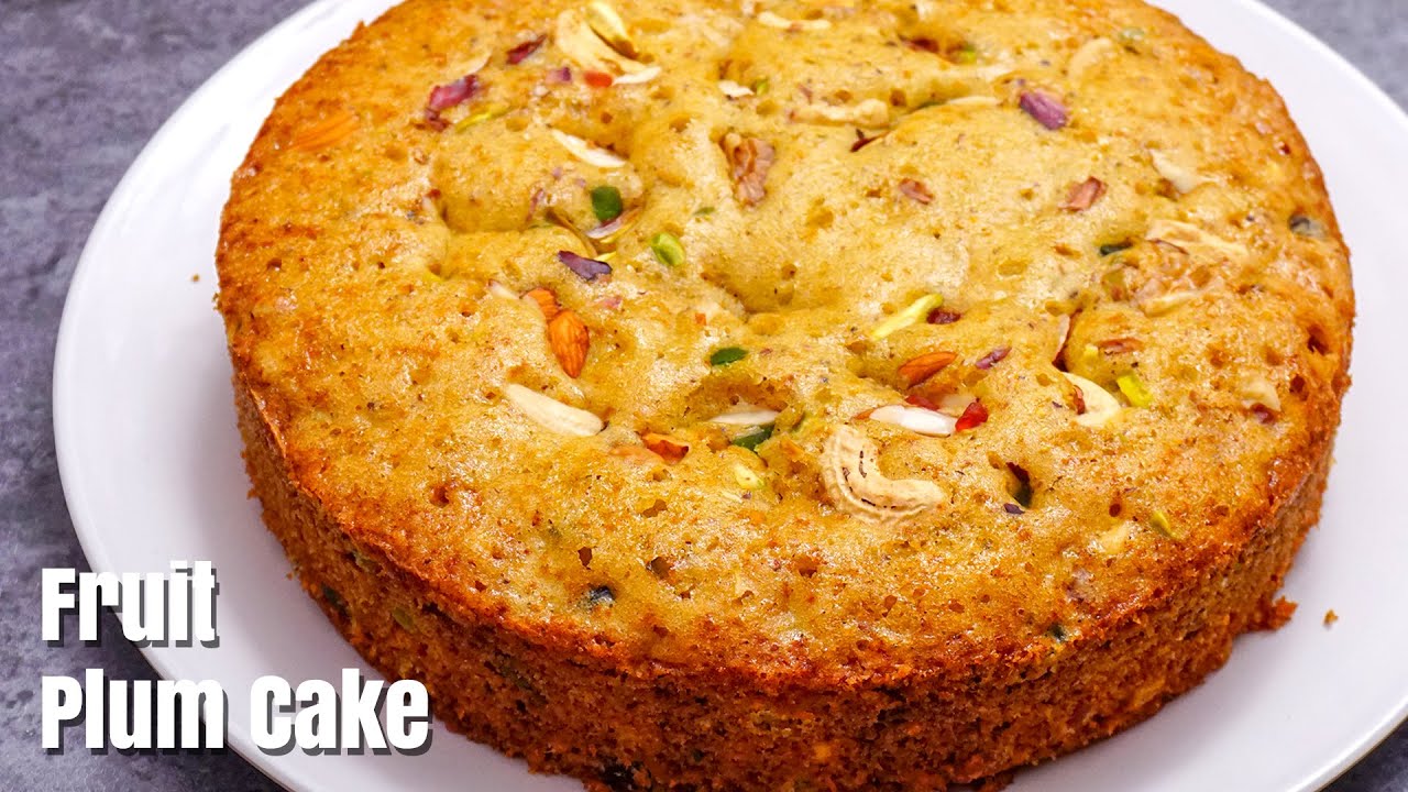 ఈజీగా ఇంటిలోనే plum Cake ని చేయండి | Plum Cake without Oven | Christmas Cake in Telugu | Fruit Cake | Hyderabadi Ruchulu