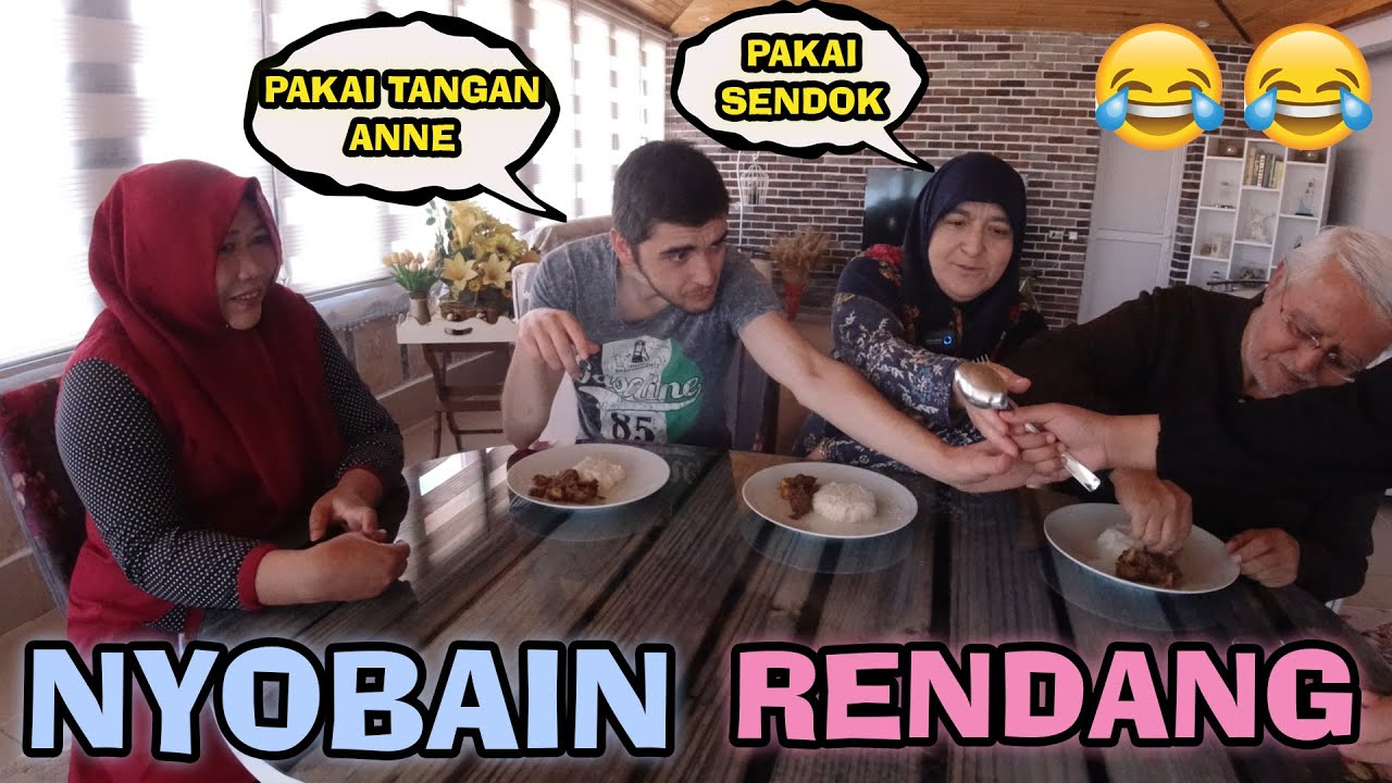BABA, ANNE & ABDULLAH NAGIH MAKAN RENDANG, NAMBAH TERUS
