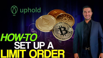 HOW-TO Set Up Limit Orders on Uphold to Buy Crypto (XRP, BTC, SHIB, ETH)