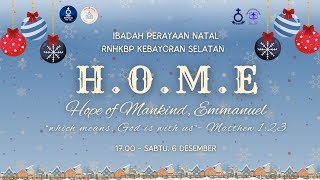 IBADAH PERAYAAN NATAL REMAJA \u0026 NAPOSOBULUNG | HKBP KEBAYORAN SELATAN | 6 DESEMBER 2025