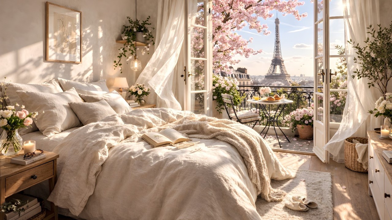 Spring Study Music 8 Hours 🌸 No Lyrics | Deep Focus, Relaxing ASMR, Sleep Ambience #lofi #asmr