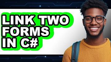 How to Link Two Forms in C# (updated)
