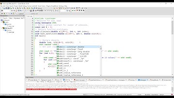 Gauss Elimination Program - Part 1 - C++ - Adapted from Etter - ENGR 2304
