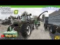 FS25 🔴 Kawa na Farmie - Szpakowo - Zrębki w zimie 🚜 | LIVE PL #06
