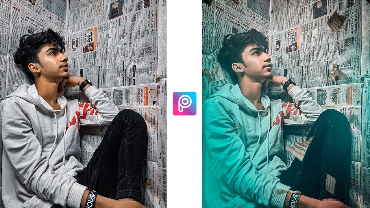 How To Edit Photo Of Newspaper Pose New Picsart Editing Style Picsart Editing Tutorial Youtube