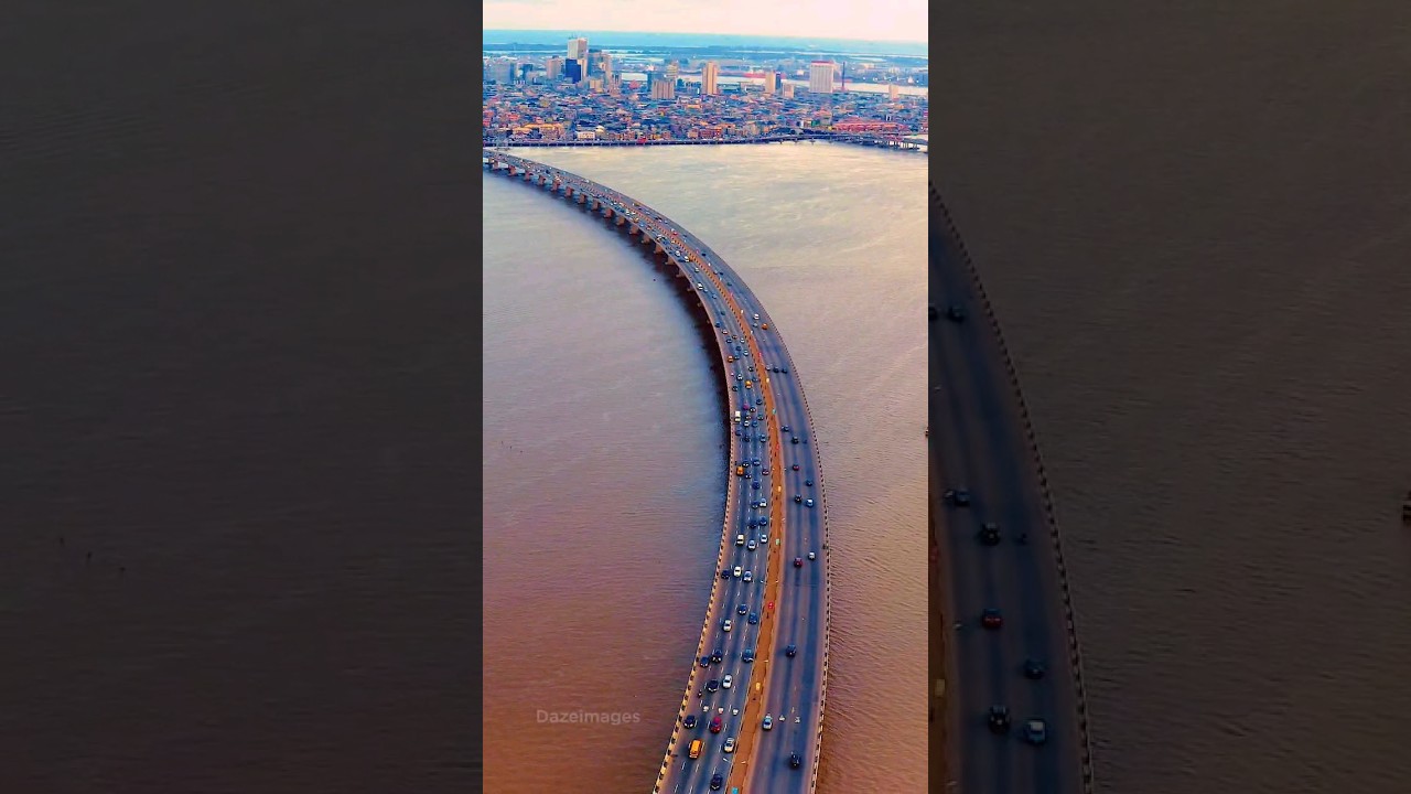Rate the Grade (1-10)😇  The new third mainland bridge/ Lagos, Nigeria.