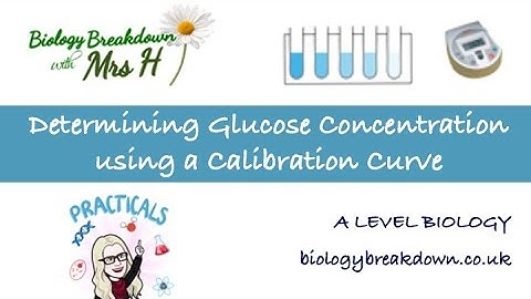 Determining Glucose Concentration using a Calibration Curve
